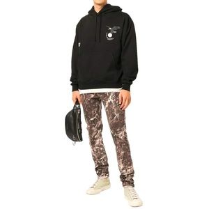 The North Face Purple Label Men's Cream and Brown Jeans